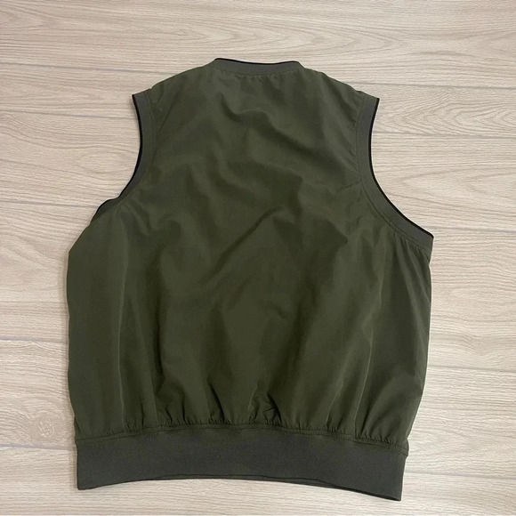 Cabela’s Outdoor Gear Dark Green Golfing Pullover Windbreaker Vest Men’s Size L - Picture 4 of 9
